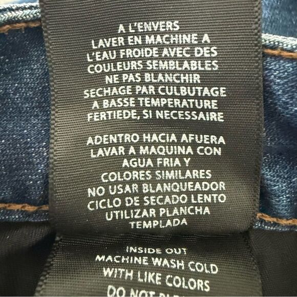 Tahari Kelly Classic Skinny Blue Skinny Jeans with Modern Tapered Fit - Picture 6 of 7